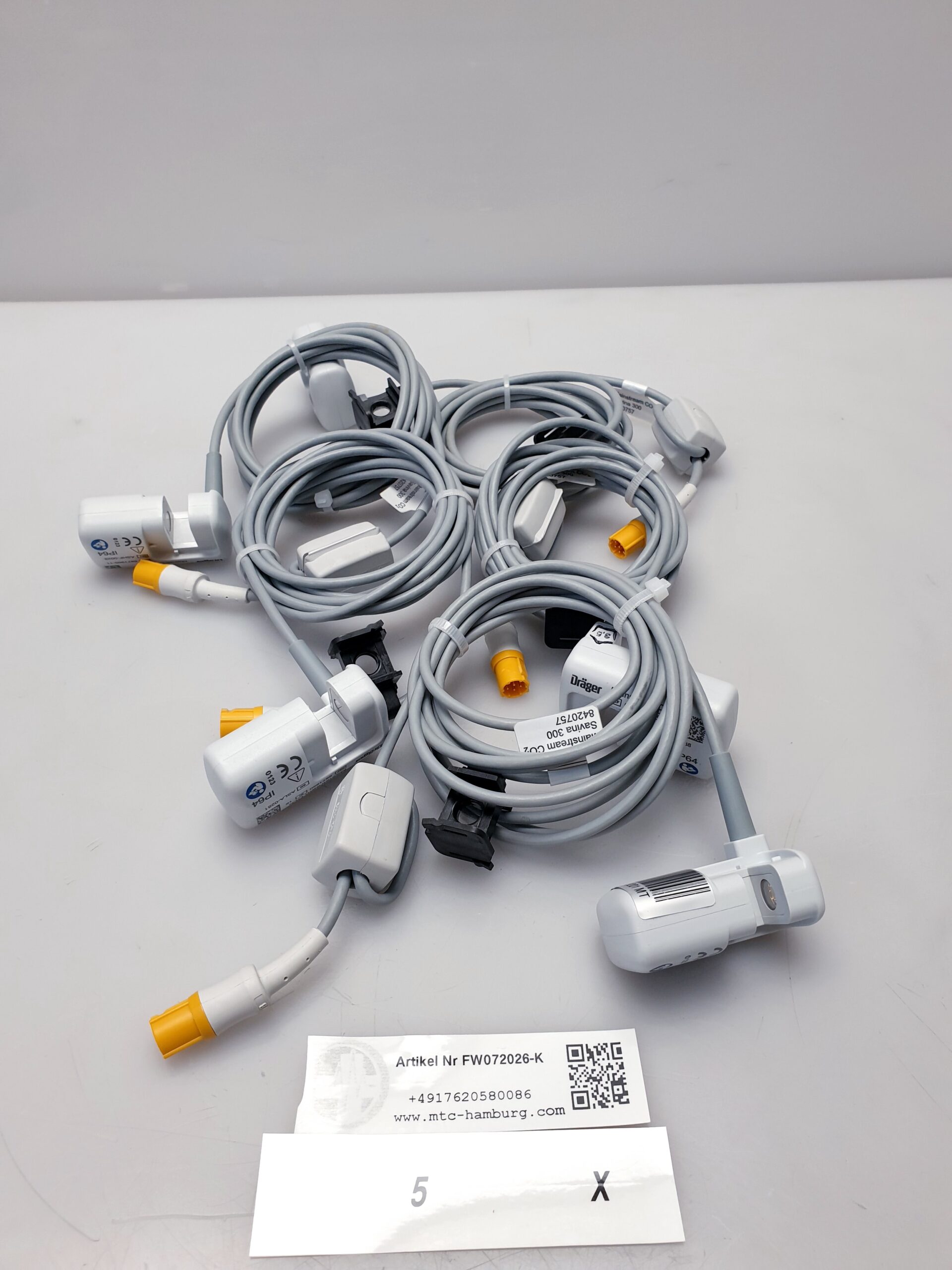 Dräger 6871950 MCable-Mainstream CO2-Sensor – Bild 2