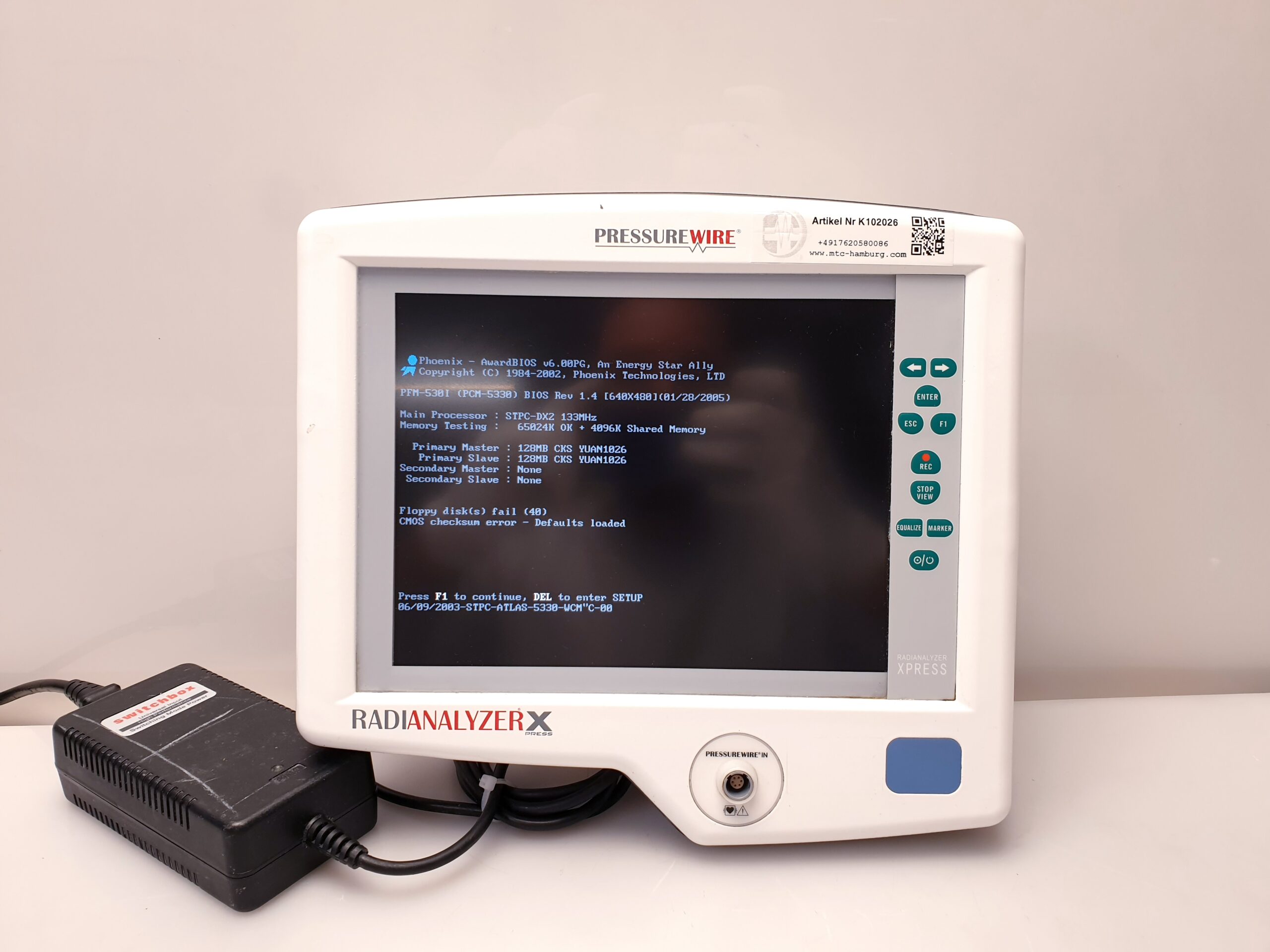 St Jude RadiAnalyzer Xpress 12711 with Power Supply and Accessories – Bild 2