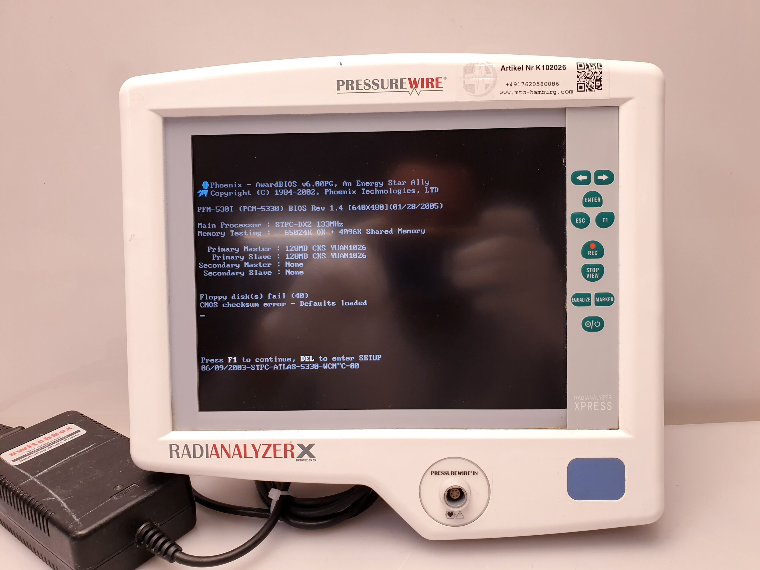 St Jude RadiAnalyzer Xpress 12711 with Power Supply and Accessories – Bild 3