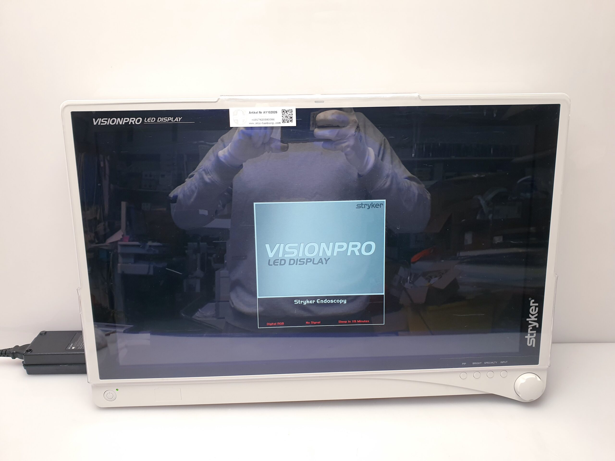 Stryker VisionPro 26" LED Display 024 031 020 mit Netzteil – Bild 2