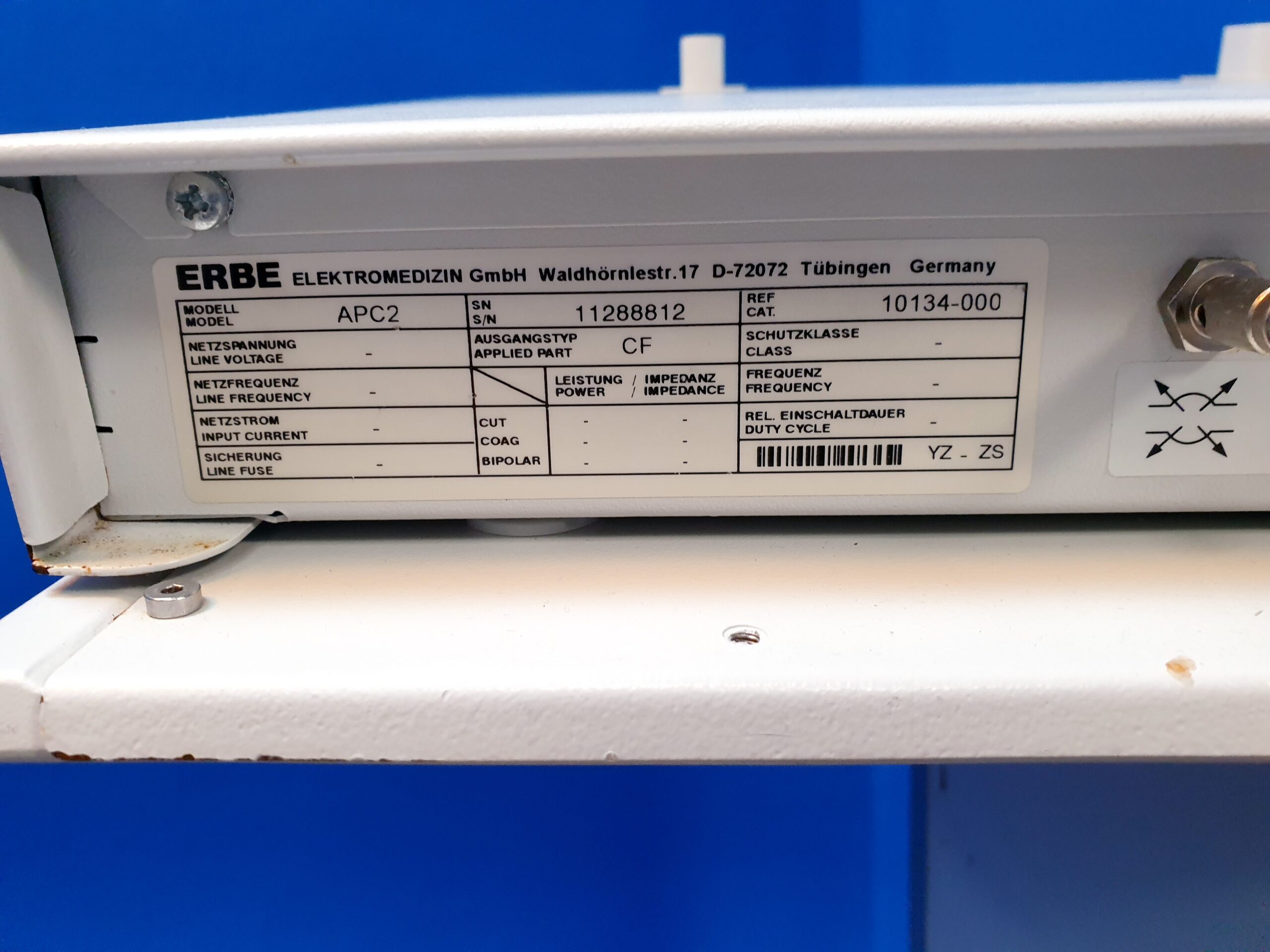 Erbe APC 2 APC2 Argonplasma-Koagulationssystem (APC) – Bild 11