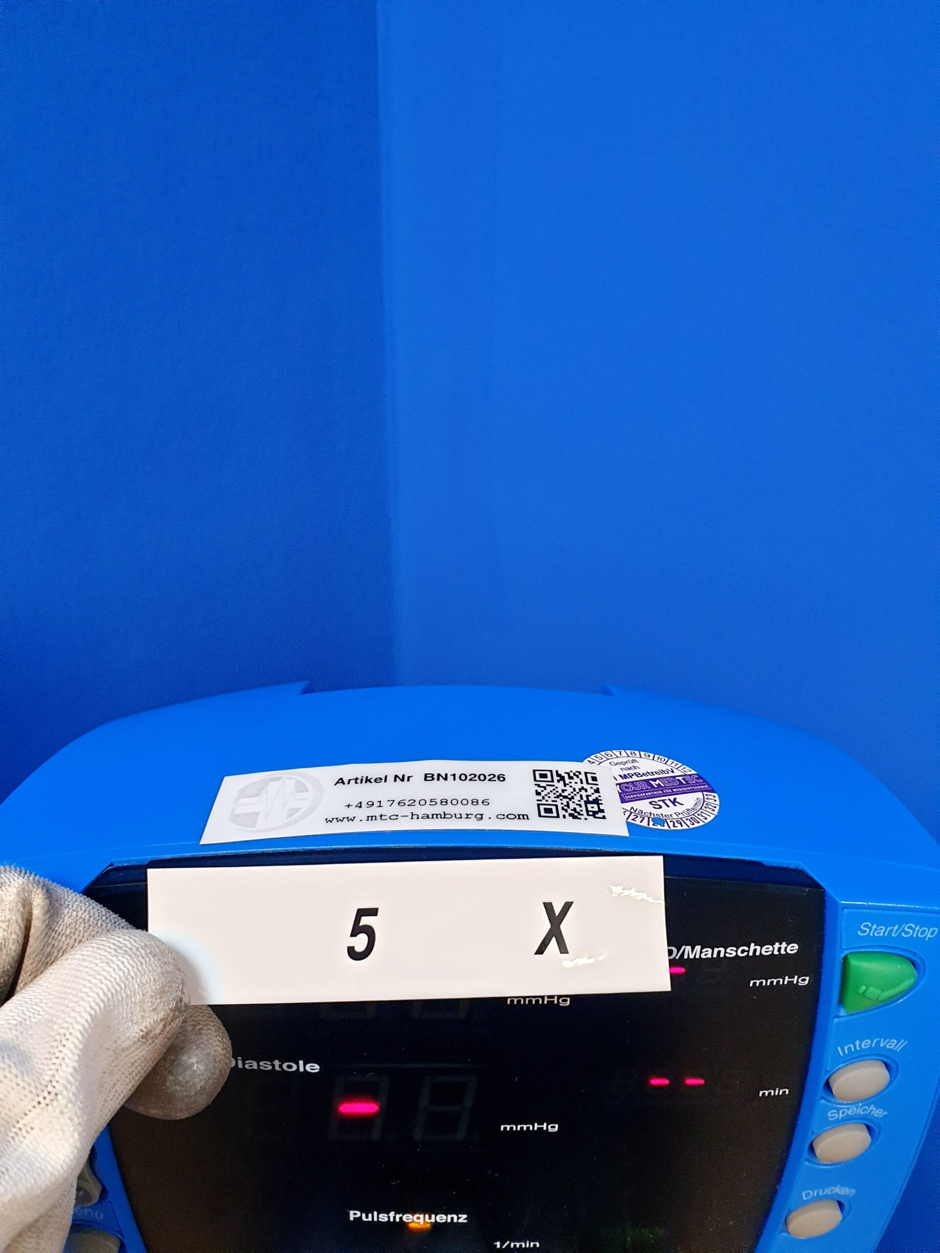 GE V100-V 100 Patientenmonitor Überwachungsmonitor mit Zubehör – Bild 2