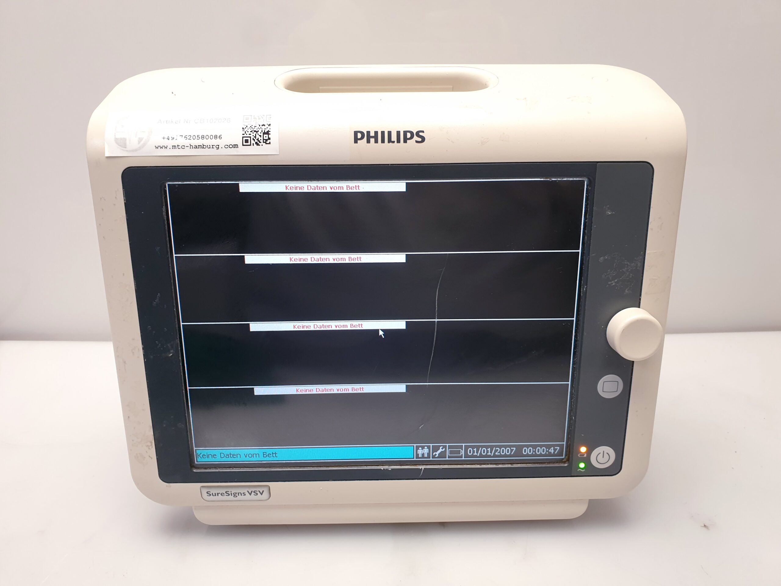 Philips SureSigns VSV VS V Überwachungsmonitor – Bild 4