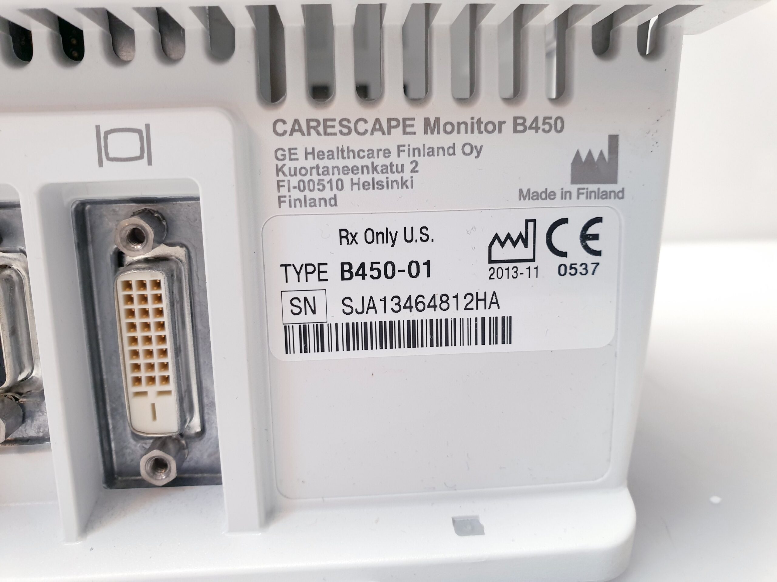 GE Medical B450 B 450 Patientenmonitor CARESCAPE Monitor B450 – Bild 11