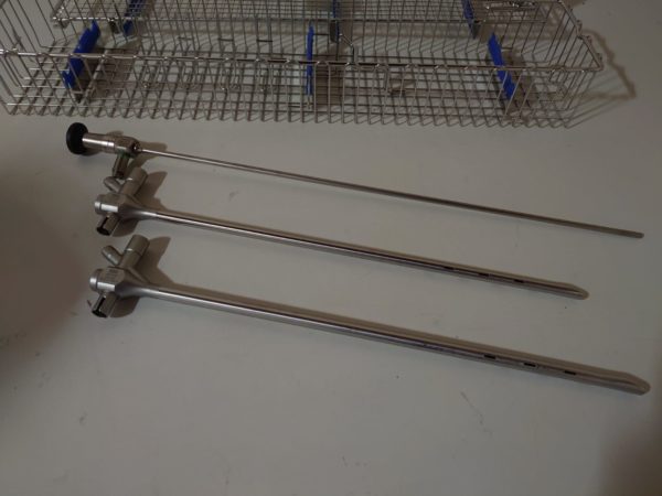 Karl Storz 10320AA // 10322 AA 0 Grad Laparaskop + 10318CP +  10318BP  / 7.5 Cm & 8.5Cm
