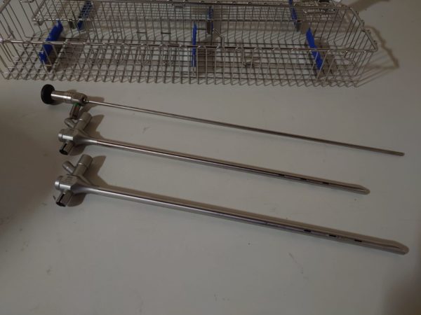 Karl Storz 10320AA // 10322 AA 0 Grad Laparaskop + 10318CP +  10318BP  / 7.5 Cm & 8.5Cm