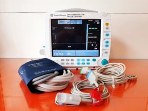 Datex Ohmeda F-FMW-00 Patientenmonitor Monitor  mit  E-PSMP-00 Modul + Mini D-fend + Zubehör