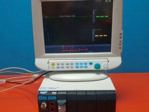 Datex Ohmeda S5 S/5  Patientenmonitor Überwachungsmonitor  mit N-ESTPR, und M-miniC Module