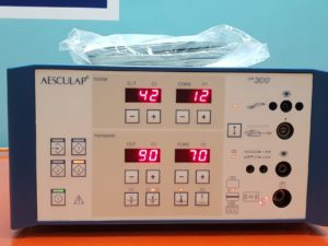 Aesculap Gn 300 // GN-300  Electrosurgical Unit  HF Gerät  mit Neutrale Elektrode