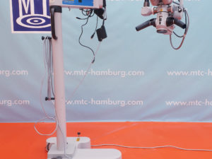 Carl Zeiss OPMI ORL OP Mikroskop auf S5 Stativ mit Fußpedal