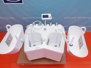 Unbescheiden 0.9-4 Extremity Baths  Vierzellenbad, Hydroelektrische Teilbäder, Fuß- und Wechselbäder  und  Armwechselbäder "Kneipp"