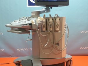 Siemens ACUSONn Antares Ultraschallgerät mit 3 Sonden, 02 Stiftsonden und Printer