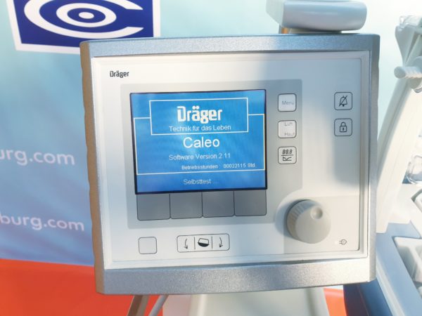 Dräger Caleo Incubator, Inkubator, Beatmung,