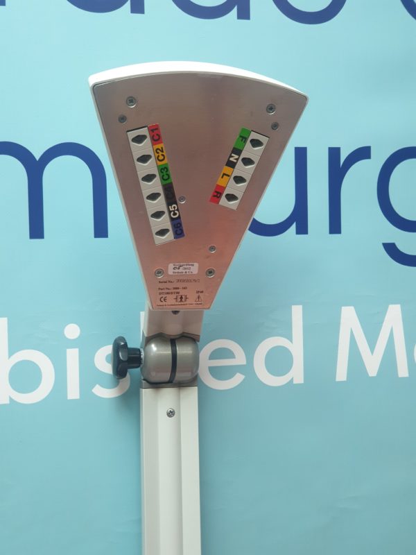 Strässle // Straessle DT-100 // DT 100  Einheit für EKG-Sauganlage mit Tragearm