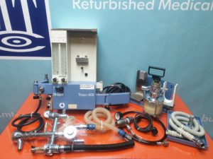 Dräger Draeger Trajan 808 Narkosegerät Narkose Blaue Version