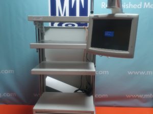 Karl Storz Gerätewagen mit 200902 3 Monitor ,... Rollbar