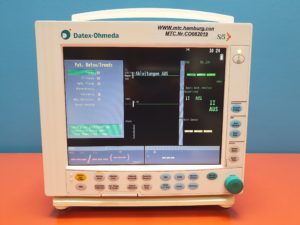 GE Datex Ohmeda S5 // S/5 anesthesie Monitor, Patientenüberwachungsmonitor //