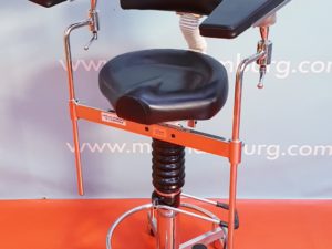 Jörg & Sohn Arbeitsplatzstuhl Stuhl Behandlersessel Hocker mit Armlehner