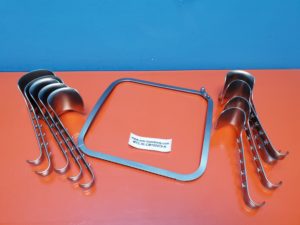 Aesculap BV 663 BV 662  BV 672  670 668 Set Instrumentenset Bauchdeckenrahmen