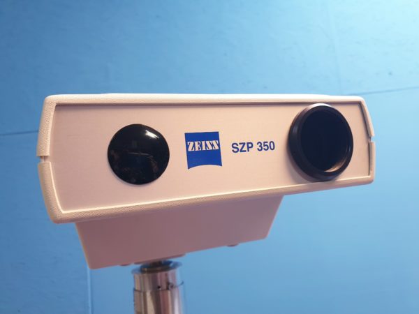 WAGNER & GRUDER MIKROLA  Untersuchungseinheit mit ZEISS SZP 350 Projector, ZEISS SL 120 Spaltlampe und  CL 110 Ophthalmometer, ....