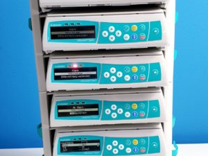BBRAUN Infusomat Space IV-Infusionspumpen In Rack