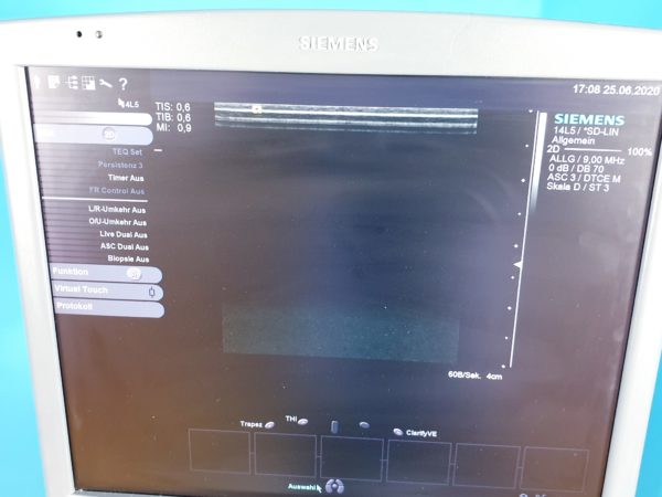 Siemens Acuson S2000 Ultraschall 4C1 9L4 14L5 Sonden Transducer DOM2009
