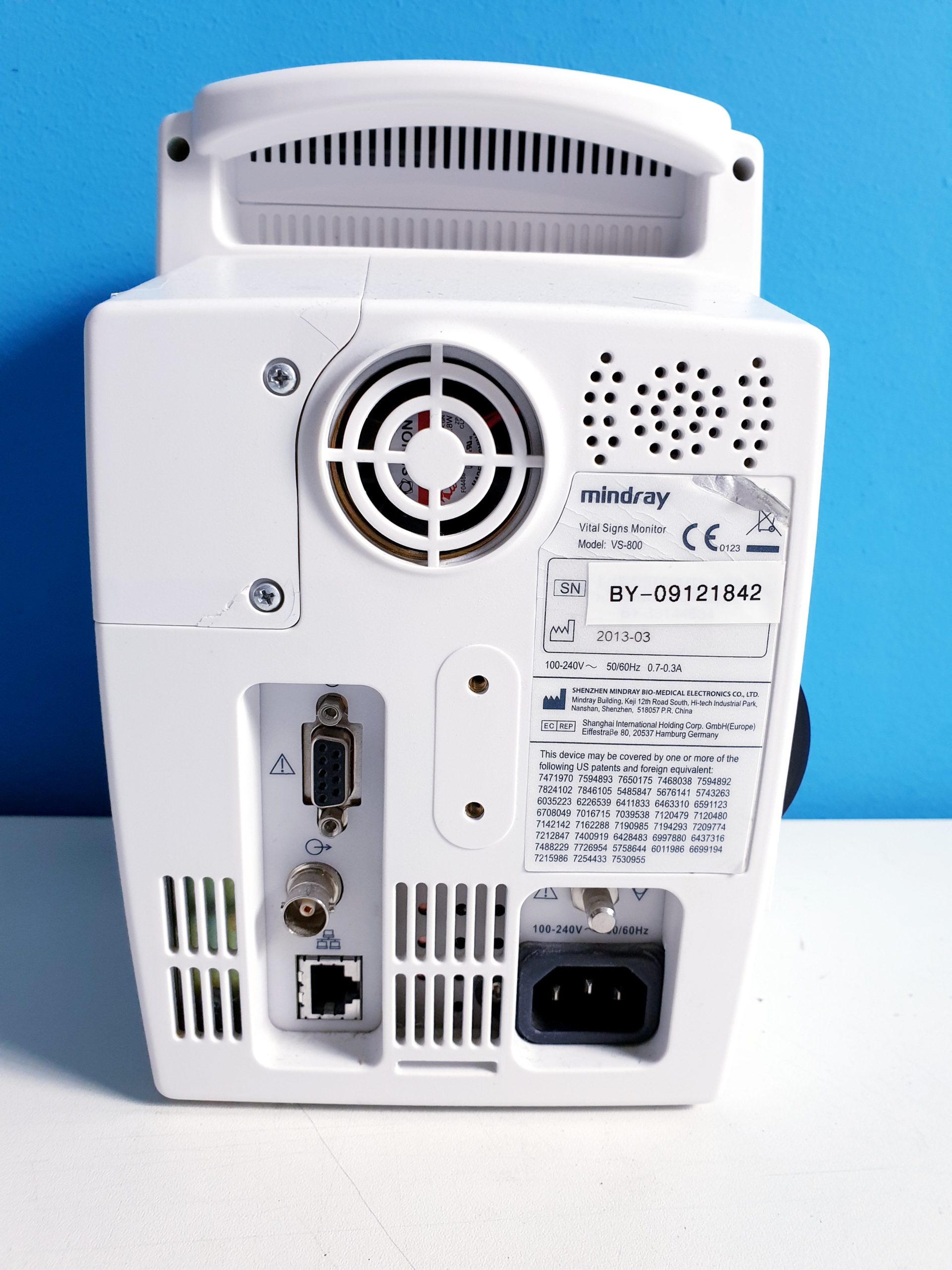 Mindray VS-800 Vital Signs Monitor ÜBERWACHUNGSMONITOR NiBp + SpO2