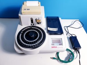 SUPER G Speedy Glucometer Super GL Speedy with carousel for 60 samples. Measures glucose and lactate.