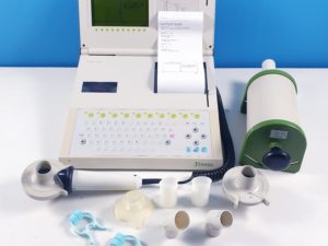 JAEGER FLOWSCREEN Portables Spirometriegerät mit Resistance-Messung (ROCC-Funktion) ausgestattet