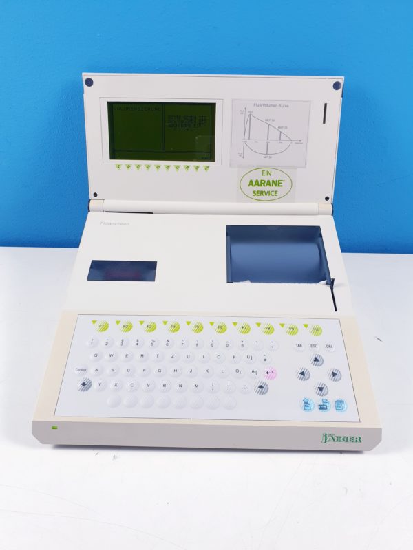 JAEGER FLOWSCREEN Portables Spirometriegerät mit Resistance-Messung (ROCC-Funktion) ausgestattet