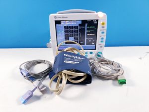 Datex-Ohmeda Cardiocap S/5 FM Patientenmonitor Überwachungsmonitor mit Zubehör