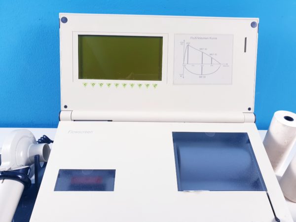 Jaeger Flowscreen Portables Spirometer  mit Eichpumpe