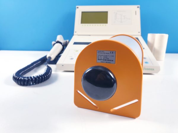 Jaeger Flowscreen Portables Spirometer  mit Eichpumpe