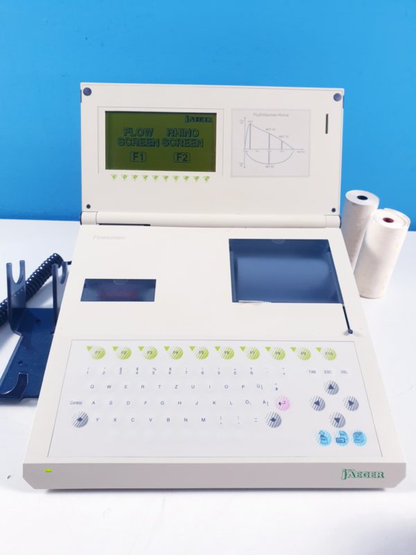 Jaeger Flowscreen Portables Spirometer  mit Eichpumpe