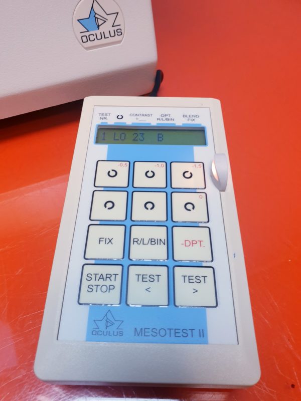 Oculus Mesotest II b Nyktometer