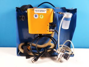 Dräger Oxylog Beatmungsgerät, NotfallBeatmungsgerät - mit , Trage....