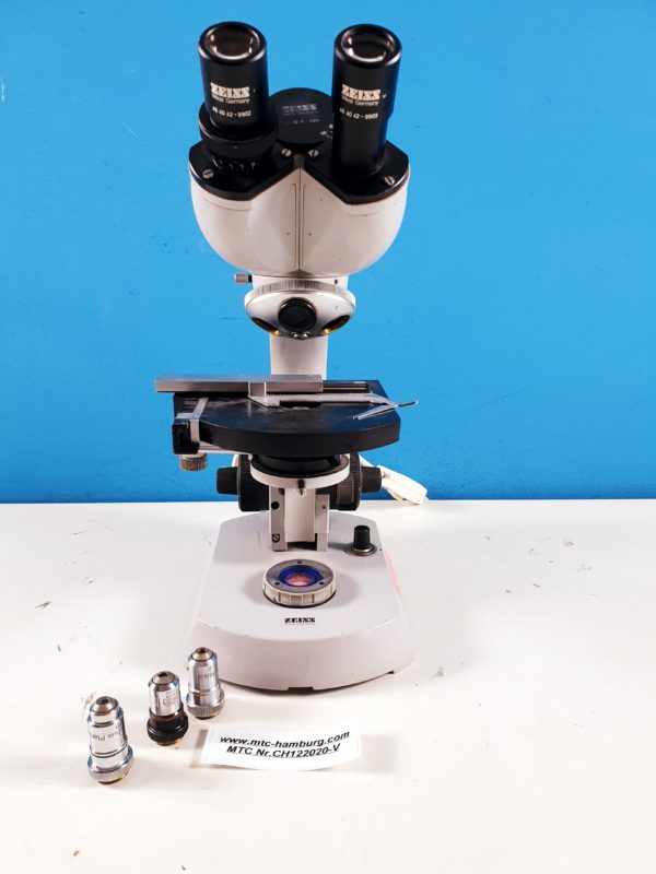 Zeiss Standard 16 Binokular + Kondensor, 3x Objektive + Okkularpaar 10x