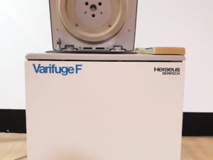 HERAEUS SEPATECH VARIFUGE F Kühlzentrifuge mit Rotor
