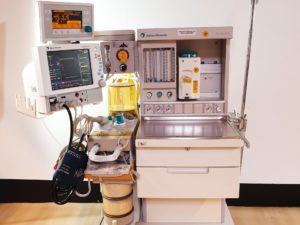 Datex Ohmeda Aestiva/5 / Aestiva 5 mit TEC7 Sevoflurane +  Cardiocap 5 Anästhesiemonitor Gasmonitor