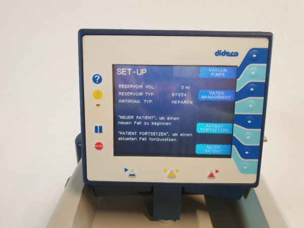 Dideco Electa 75025 Autotransfusion System Cell Saver