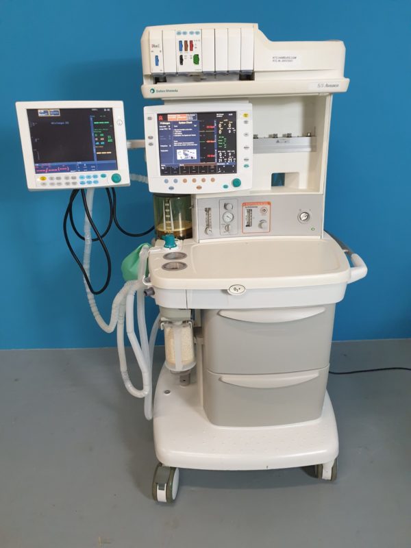 GE Datex Ohmeda S/5  // S5  Avance  Narkosgerät mit Überwachungsmonitor