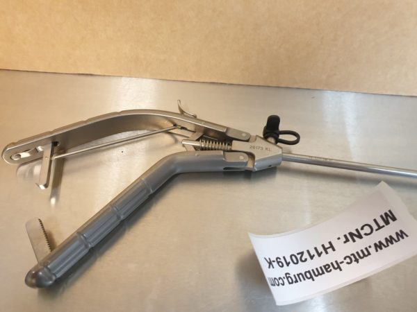 Storz 26173 KL // 26173KL  Laparoscopic MACRO Needle Holder Curved  Endoscopy