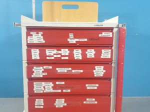 KREUZER Lifetroll  Arztschrank Verbandsmittelwagen Medizinschrank - rollbar