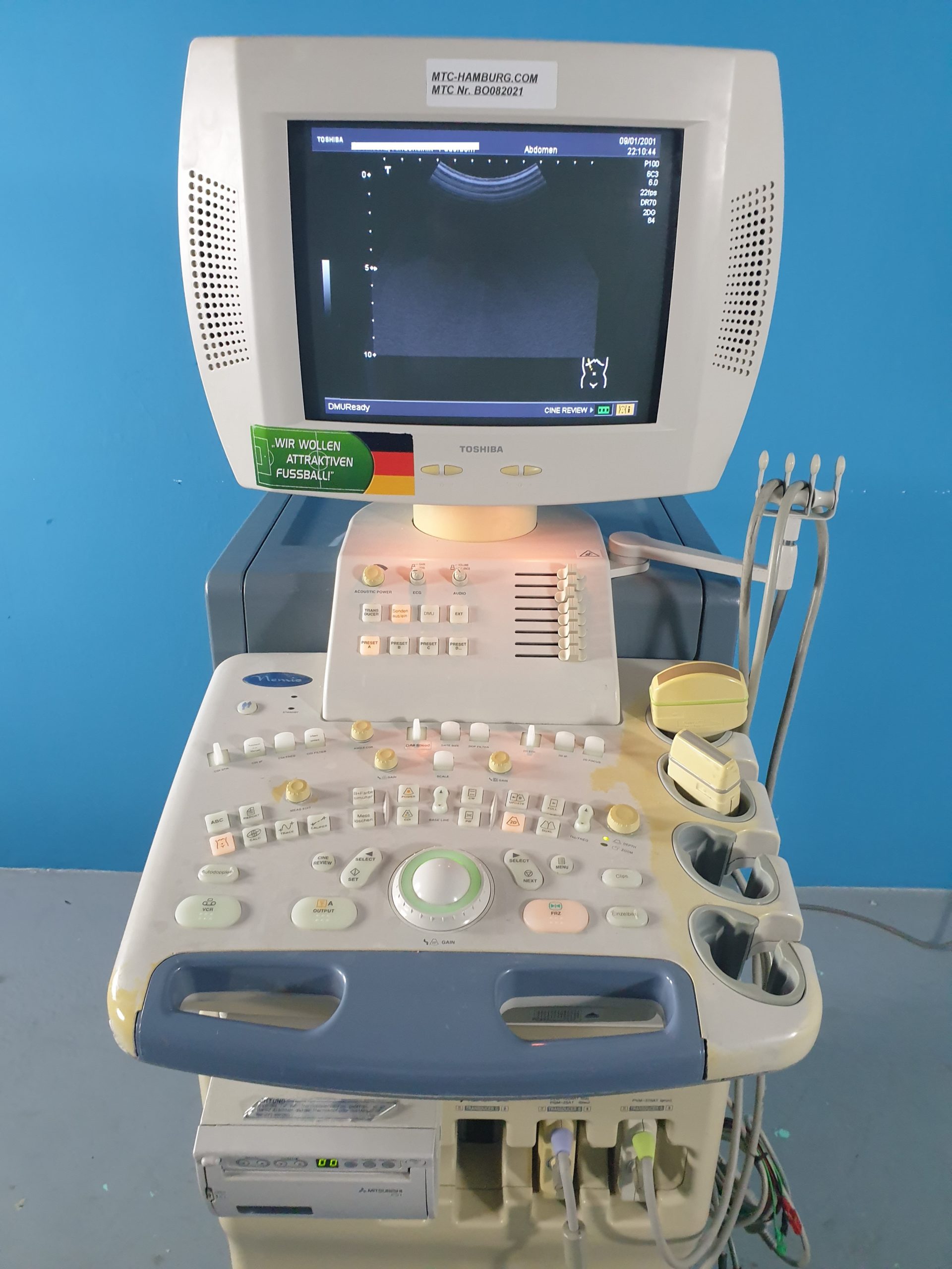 Toshiba Nemio SSA-550A mit Konvex und Linear Sonde