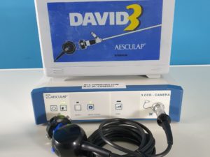 Aesculap 3 CCD - CAMERA - PV 410 // PV410 Endoskopie Kamerasystem Prozessor processor  mit Kamerkopf