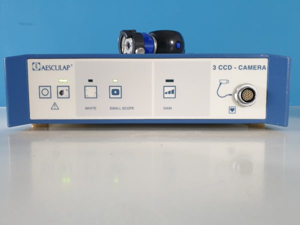Aesculap 3 CCD - CAMERA - PV 410 // PV410 Endoskopie Kamerasystem Prozessor processor  mit Kamerkopf