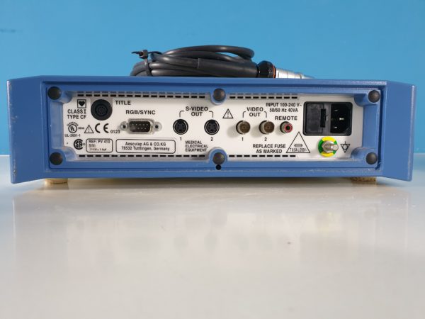 Aesculap 3 CCD - CAMERA - PV 410 // PV410 Endoskopie Kamerasystem Prozessor processor  mit Kamerkopf