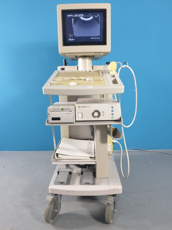Hitachi EUB-525 RS   + 3.5 Mhz Konvex Farbdoppler Ultraschallgerät