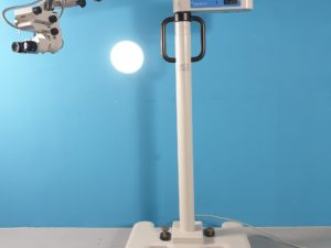 Carl Zeiss OPMI MDM OP-Mikroskop  auf S21 fahrbarem Stativ