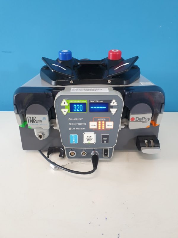 DEPUY MITEK 284002 FMS VUE FLUID MANAGEMENT SYSTEM & TISSUE DEBRIDEMENT SYSTEM + FOOTPEDAL